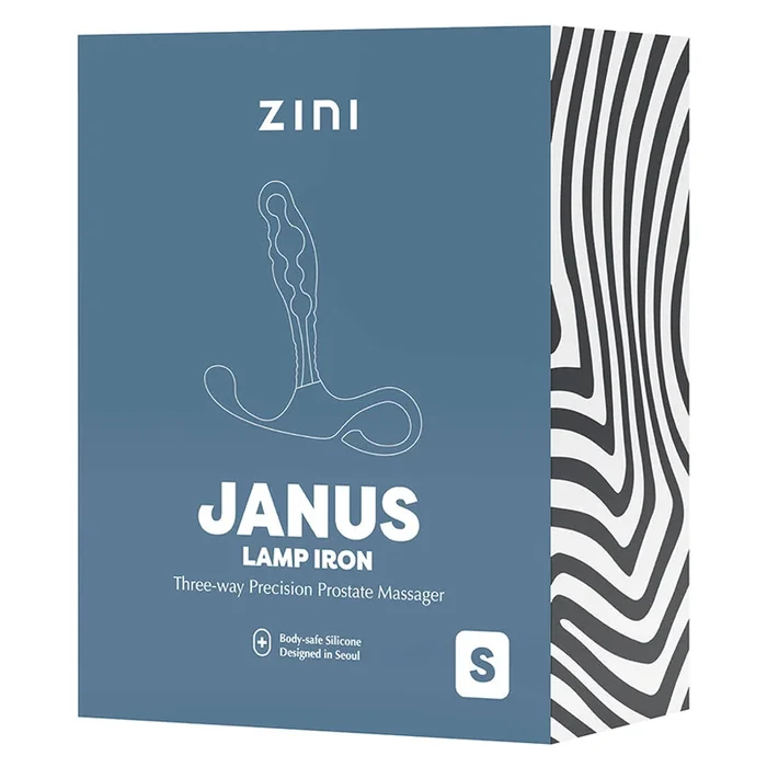 Zini Janus Lamp Iron Three Way Precision Prostate Massager – Bordeaux Small