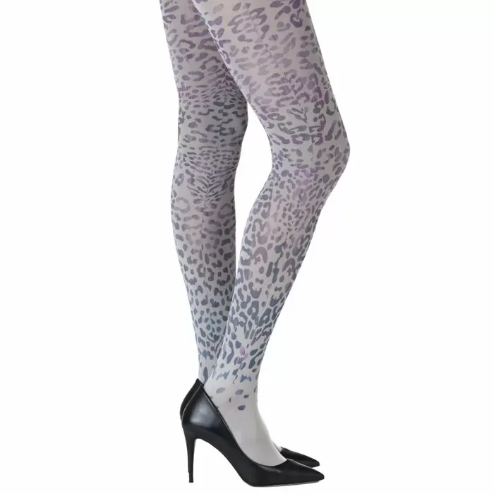 Zohara “You’re An Animal” Grey Tights