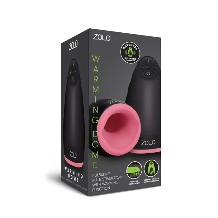 Zolo Hot & Pulsating Male Toy: 6 Vibes, Warming, Waterproof Fun!