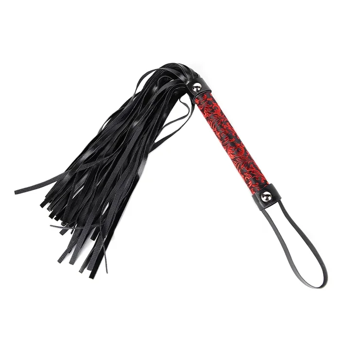 ZYL Faux Leather & Filigree Flogger